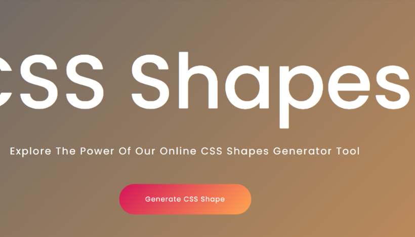 Css Shape Generator